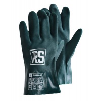 Rękawice chemiczne RS Duplo, 27 cm, rozm. 9, zielone