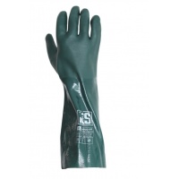 Rękawice chemiczne RS Duplo, 45 cm, rozm. 9, zielone