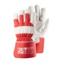Gloves insulated RS Stier Polar, docker type, size 9, red and white