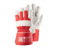 Gloves insulated RS Stier Polar, docker type, size 10, red and white