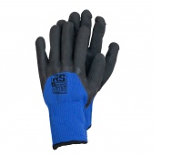 Rękawice ocieplane RS Safe Tec Winter, rozm. 9, niebiesko-czarne, Rękawice, Ochrona indywidualna