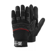 Gloves mechanic type RS Slip Stop, size 10, black