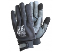 Gloves assembler RS Bildschrim, LCD, size 7, navy blue and grey