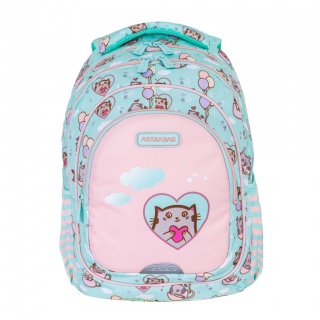 PLECAK ASTRABAG KITTY'S WORLD AB330, Plecaki, Tekstylia