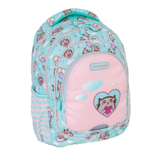 PLECAK ASTRABAG KITTY'S WORLD AB330, Plecaki, Tekstylia