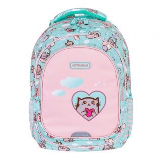 PLECAK ASTRABAG KITTY'S WORLD AB300, Plecaki, Tekstylia