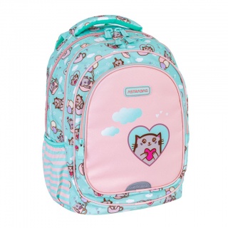 PLECAK ASTRABAG KITTY'S WORLD AB300, Plecaki, Tekstylia