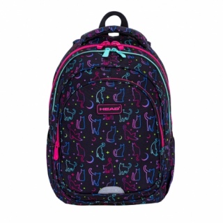 PLECAK HEAD MIDNIGHT CATS AB300, Plecaki, Tekstylia