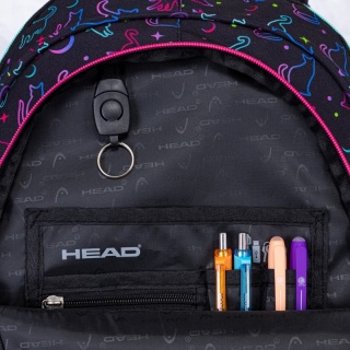 PLECAK HEAD MIDNIGHT CATS AB300, Plecaki, Tekstylia