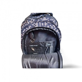 PLECAK HEAD GREY BRICKS AB300, Plecaki, Tekstylia