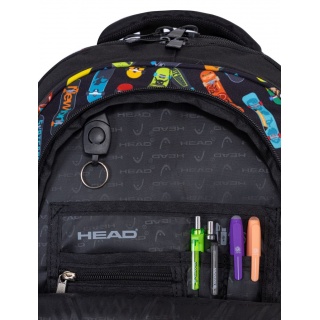 PLECAK HEAD SKATEBOARDS AB300, Plecaki, Tekstylia