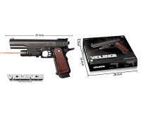 PISTOLET NA KULKI VIOLENCE PUDEŁKO 0860, Dla chłopca, Zabawki