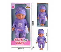 LALKA BOBAS CUTE Z BUTELKĄ 30 CM 2000, Lalki, Zabawki