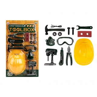 NARZĘDZIA Z KASKIEM TOOLBOX 3526, Dla chłopca, Zabawki