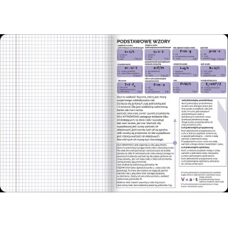 ZESZYT TOP FIZYKA A5 60K.ŚCIĄGA KRATKA /10/, Zeszyty, Zeszyty i bloki