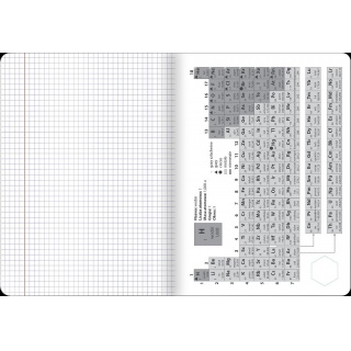 ZESZYT TOP CHEMIA A5 60K.ŚCIĄGA KRATKA /10/, Zeszyty, Zeszyty i bloki