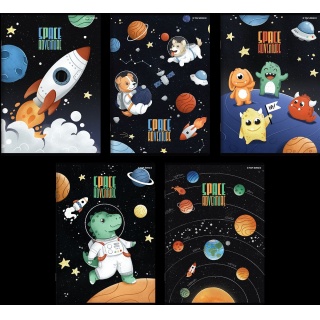 ZESZYT TOP SPACE A5 32K.KRATKA /10/, Zeszyty, Zeszyty i bloki