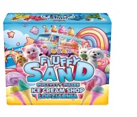 PIASEK FLUFFY ZESTAW LODZIARNIA !, Kreatywne, Zabawki