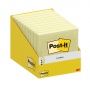 Karteczki samoprzylepne POST-IT, Z-Notes76x76mm, 1x100 kart., kanarkowy żółty