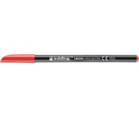 Fine tip pen e-1200 EDDING, 1mm, red