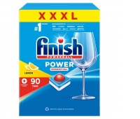 FINISH TABLETKI POWER ESS. LEMON 90SZT, Środki czyszczące, Art. higieniczne i dozowniki