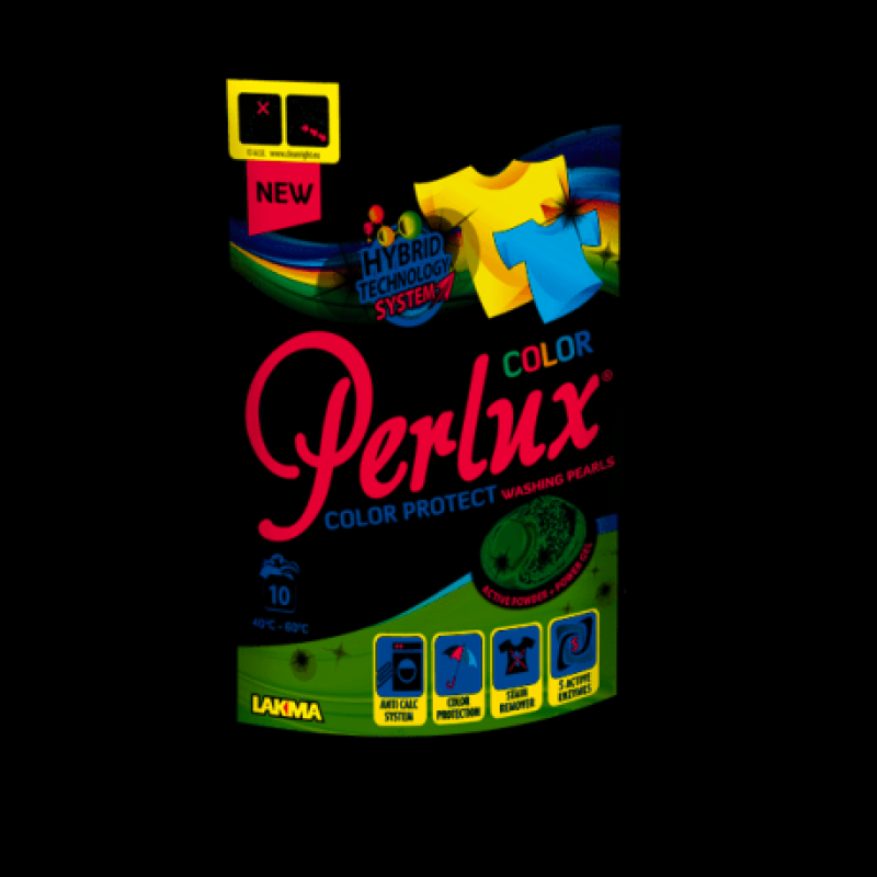 PERLUX PERŁY PIORĄCE COLOR 10szt., Środki czyszczące, Art. higieniczne i dozowniki