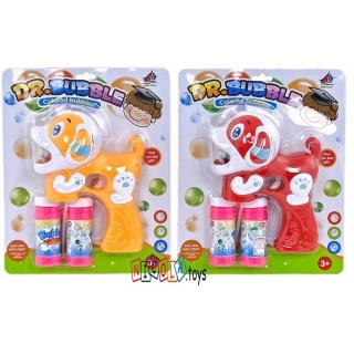 PISTOLET NA BAŃKI MYDLANE PIESEK 5210, Bańki i akcesoria do baniek, Zabawki