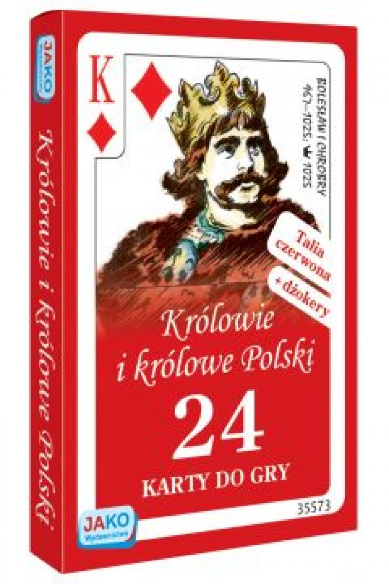 KARTY 24 LISTKI KRÓLOWIE I KRÓLOWE POLSKI TALIA CZ, Karty, Gry