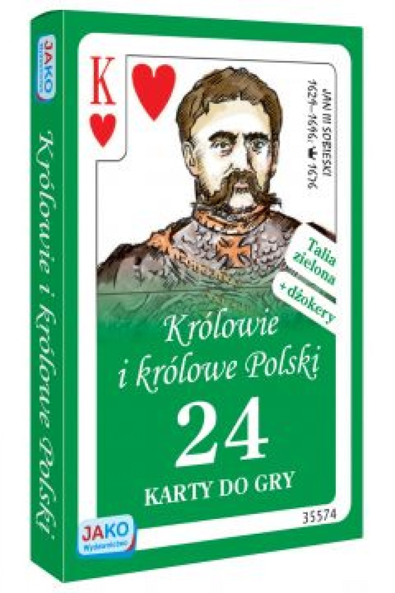 KARTY 24 LISTKI KRÓLOWIE I KRÓLOWE POLSKI TALIA ZI, Karty, Gry