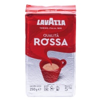 Kawa LAVAZZA QUALITA ROSSA, mielona, 250 g, Kawa, Artykuły spożywcze