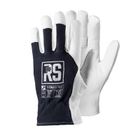 Gloves RS COMFO TEC, assembler, size 7, black and white