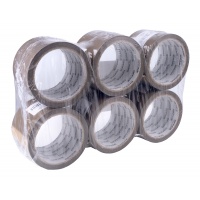 Packing tape OFFICE PRODUCTS, 72mm x 60y, 36mic, 1 pcs, brown