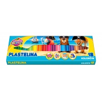 Plastelina SWEET COLOURS, okrągła, 18 kolorów, Produkty kreatywne, Artykuły szkolne