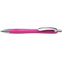 Długopis automatyczny SCHNEIDER Slider Rave, XB, 1szt., blister, różowy