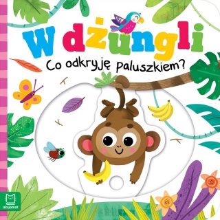 W dżungli. Co odkryję paluszkiem?, Edukacyjne, Książeczki