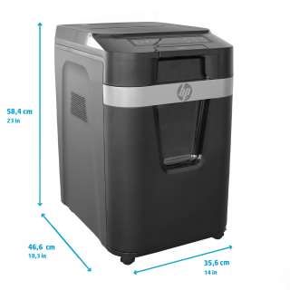 Niszczarka HP PRO SHREDDER Auto 200MC, czarna, Niszczarki, Urządzenia i maszyny biurowe