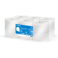 Papier toaletowy celulozowy VELVET Professional Jumbo, 2-warstwowy, 1120 listków, 140m, 12szt., biały