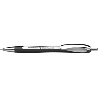 Długopis automatyczny SCHNEIDER Slider Rave, XB, biało-czarny, Długopisy, Artykuły do pisania i korygowania