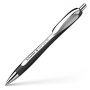 Długopis automatyczny SCHNEIDER Slider Rave, XB, biało-czarny, Długopisy, Artykuły do pisania i korygowania