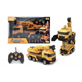AUTO/ROBOT ZDALNIE STEROWANY TOYS FOR BOYS DŹWIG, Pojazdy, Zabawki