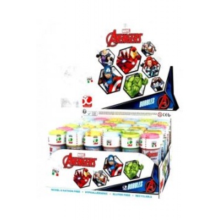 BAŃKI MYDLANE 60ML AVENGERS 5901 9003, Bańki i akcesoria do baniek, Zabawki