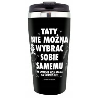 KUBEK TERMICZNY TATA 2, Dzień Matki, Ojca, Art. świąteczne i okolicznościowe