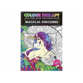 COLOR THERAPY A4 JEDNOROŻEC 4058, Kolorowanki, Książeczki