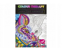 COLOR THERAPY A4 ZWIERZĘTA 4065, Kolorowanki, Książeczki