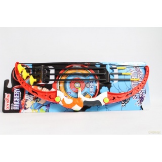 ŁUK Z TARCZĄ 56 CM + STRAŁY 52566, Zabawki
