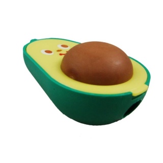GUMKO-TEMPERÓWKA POJED.Z POJEMNIKIEM AVOCADO, Gumki, Art. do pisania i korygowania