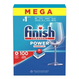 FINISH TABLETKI ALL IN ONE POWERBALL REGULAR /100/, Środki czyszczące, Art. higieniczne i dozowniki
