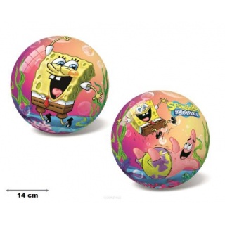 PIŁKA 14 CM SPONGE BOB 0523, Sport i rekreacja, Zabawki