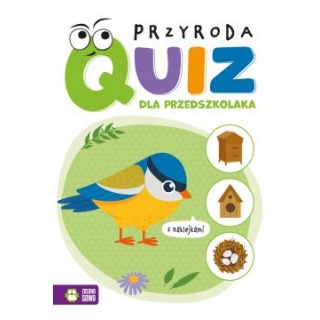 QUIZ DLA PRZEDSZKOLAKA PRZYRODA, Edukacyjne, Książeczki