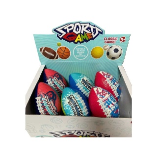 Piłka Rugby 16x10cm 1125, Sport i rekreacja, Zabawki